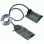 PCI-1711  100KS/s，12位16路單端輸入低成本多功能數(shù)據(jù)采集卡