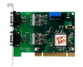 泓格新產品：VXC-142AU  Universal PCI，2口RS-422/485通信卡