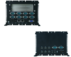YHX-BBOX5307 亞華興無風扇嵌入式10串口、雙PCI插槽工業(yè)計算機