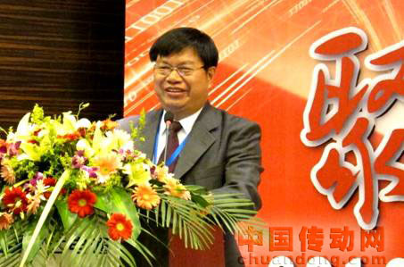 臺達(dá)電源系統(tǒng)事業(yè)群營運(yùn)總經(jīng)理蔡文蔭博士發(fā)表致辭